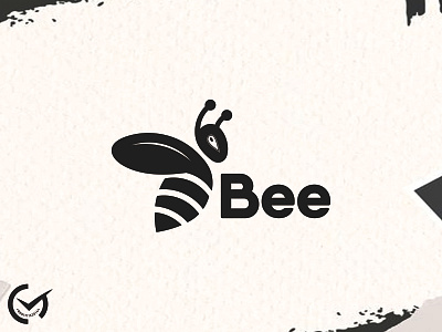 Bee Logo ! animal logo bee bee honey bee logo bee logo idea branding creative bee creative logo honey logo loge bee logo logo design logo honey logo idea logo inspiration minimal bee logo minimal logo wordmark wordmark logo