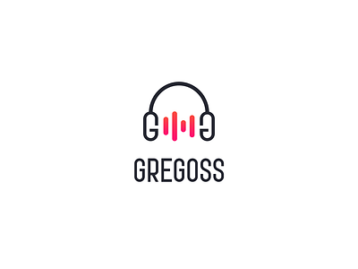 GREGOSS branding design figma graphic design graphisme graphiste logo music vector