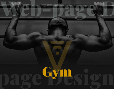 Webpage design - Gym brand animation landing page ui ui ux ux ui webpage