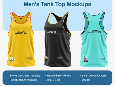 Men's Tank Top Mockup 3d branding casual summer vest free clothes mockup free mockup free tank top mockup graphic design illustration jersey mockup free menswear mockup mockup download racerback tank racerback tank mockup rounded neckline sleeveless shirt mockup sport tank top mockup sport wear top tank