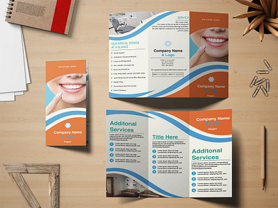 Tri-Fold Brochure Design branding design graphic design illustration typography vector