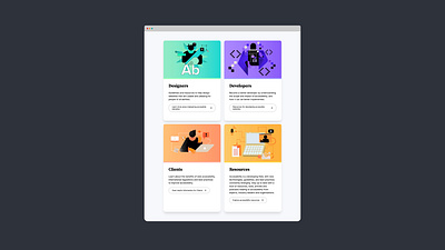 New Graphic Accessibility Illustrations accessibility graphic design illustration ui