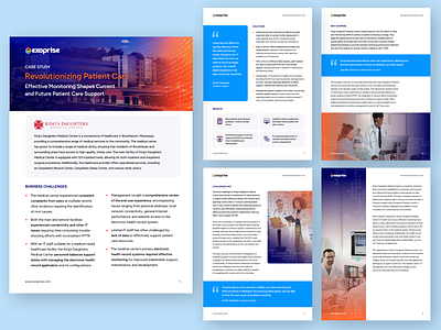 Case Study, Layout Design b2b ebook layout design saas tech white paper