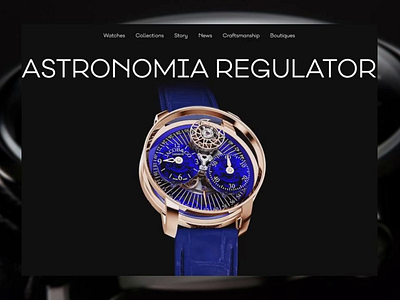 Luxury Watch Store / Web Design animation buy design figma jacob co landing page luxury parallax rolex shopping store ui ui design ux watch web design website website design