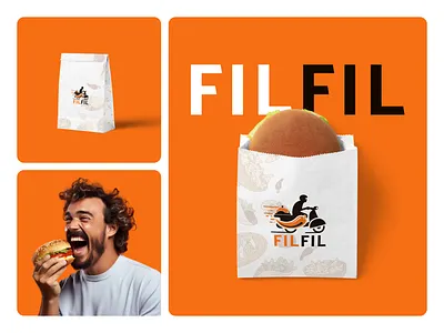 Food Delivery App Logo Design brand branding figma logo logo logodesign
