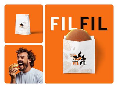 Food Delivery App Logo Design brand branding figma logo logo logodesign