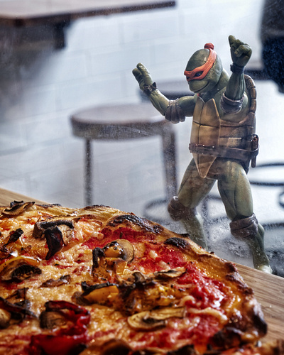 Best pizza in Brooklyn! neca ninja turtles tmnt toyphoto toyphotography