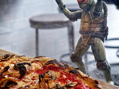 Best pizza in Brooklyn! neca ninja turtles tmnt toyphoto toyphotography