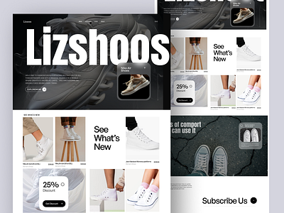 Ecommerce Shoes Website business design dribbble best design ecommerce ecommerce landing page ecommerce store webiste ecommerce website homepage landing page marketplace modern ecommerce website online shop website shoes shoes store shop sneakers ui uiux design webdesign