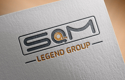 Logo Design For SQM Legend Group. ar arshibbir brand design branding design graphic design illustration logo logo design sqm logo typography ui ux vector