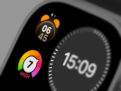 WatchOS Circular Complications apple watch complications design icons ui ux watchos widgets
