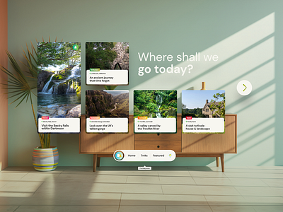 Days Away XR- Home mixed reality quest spatial ui virtual reality xr