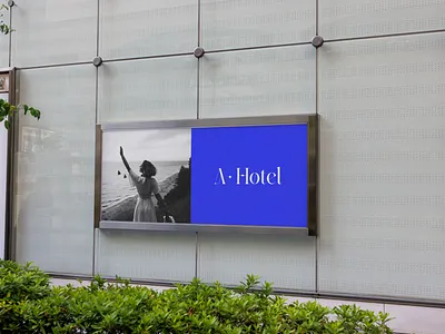 A Hotel branding design graphic design logo