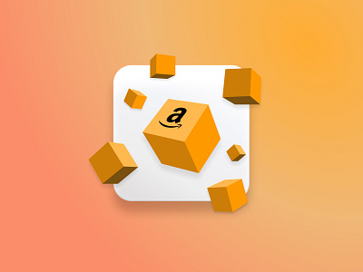 Amazon Icon dailyui design graphic design icon ui ui design