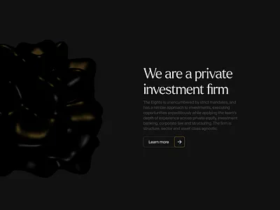 The Eights android animation app black white branding design direction design system gold investment ios iphone logo minimal motion product design startup tech ui ux venture capital