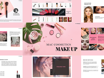 MAC COSMETICS beauty body branding business cosmetic dress face graphic design hair illustration lip logo mac makup pitch deck powerpoint presentation ui