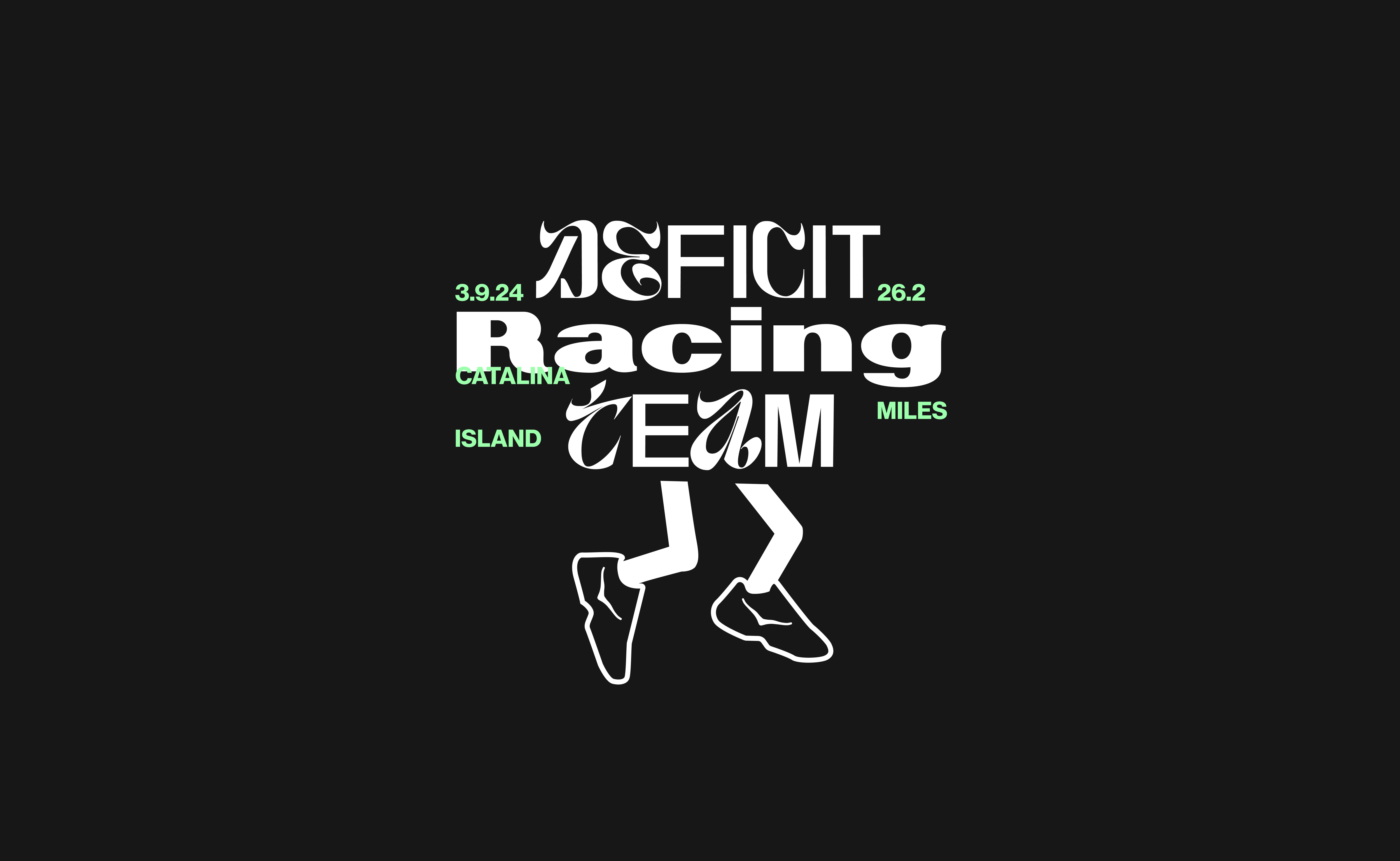 Deficit Racing Team brand branding design graphic design logo shirt