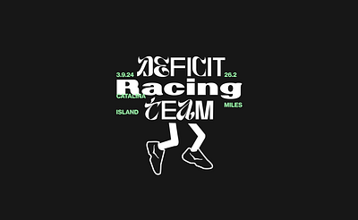 Deficit Racing Team brand branding design graphic design logo shirt