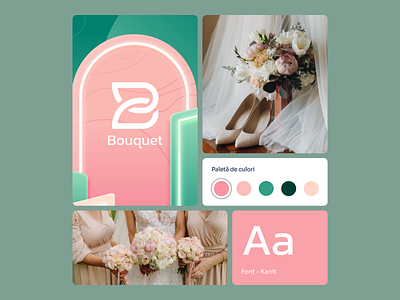 Bouquet branding app branding design graphic design illustration logo typography ui ux vector