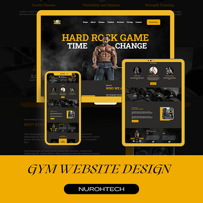 GYM WEBSITE DESIGN body builder body building exercise landing page exercise website fitness fitness landing page fitness website gohighlevel landing page gohighlevel website gym gym email gym funnel gym landing page gym website running spot