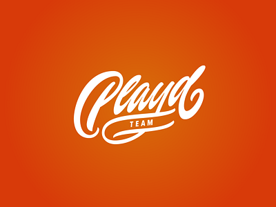 playd.studio animation lettering logo logotype motion text typography