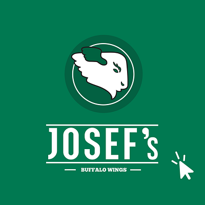 Josef's Buffalo Wings - Art Director brand development branding customer experience digital marketing materials graphic design menu design motion graphics print marketing materials