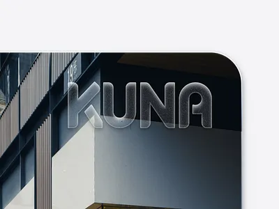 Kuna-SE video watermark branding frosted glass glassmorphism logo neomorphism noise skeuomorphism video watermark