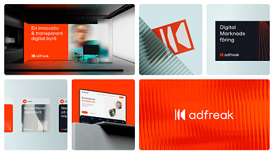 Adfreak Rebrand 3d animation brand strategy branding graphic design identity logo ui