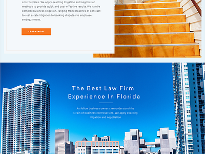 Bernhard Law Firm Web Design law firm