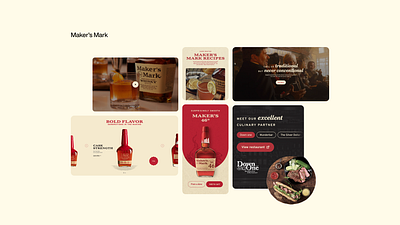 Maker's Mark website redesign bourbon ux ux estrategy web design website whisky
