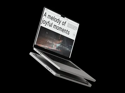 Music Service Landing Page Website album apple music design home page landing page live modern music music app music player play player spotify streaming ui ux web web design website website design