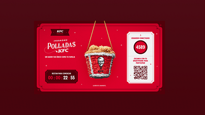 Polladas KFC kfc mobile piñata webgl