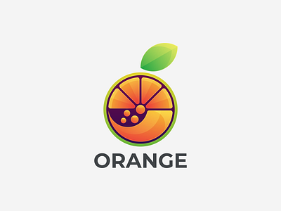ORANGE branding design graphic design icon logo orange orange coloring orange design graphic orange logo