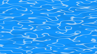 water bubbles on blue background animation blast