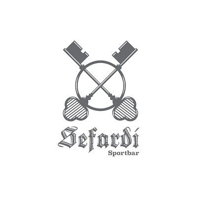 Sefardi sportbar branding graphic design logo