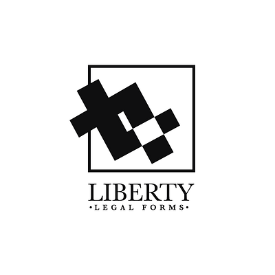 Liberty Legal Form branding graphic design logo