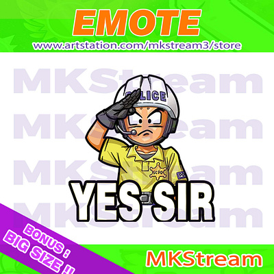 Twitch emotes dragon ball kuririn police yes sir animated emotes anime cop cop emotes cute design dragon ball dragonball emote emotes goku illustration krilin kuririn kuririn emotes police sub badge twitch emotes vegeta yes sir