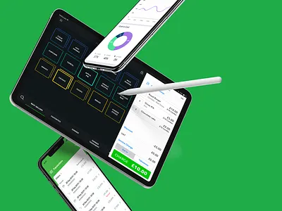NoblyPOS Suite delivery food mobile restaurants ui ux