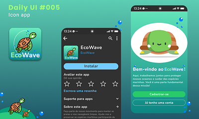 Daily UI #005 - Icon App branding dailyui dailyui005 iconapp logo ui ux