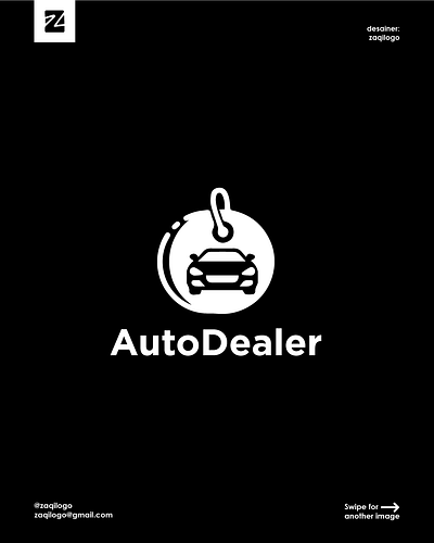 Auto Dealer Logo auto auto dealer logo car dealer design graphic design logo logo car logos logotype modern simple simple logo vector