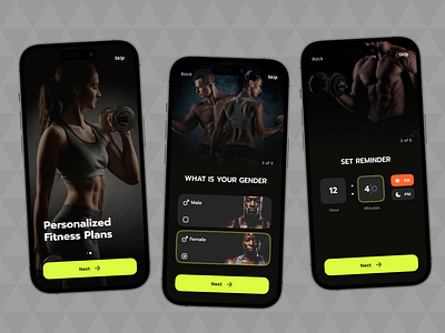 Fitness App clean ui fitness fitness app fitness men fitness onboarding fitness women gym gym splash screen mobile app mobile design mobile ui onboarding screen onboarding ui splash screen ui ui ui design uiux visual design workout workout men