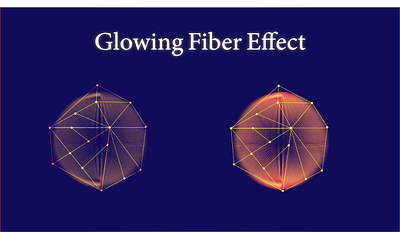 Glowing Fiber effect using Illustrator design effects glowing fiber illustration illustrator tutvid tutorial