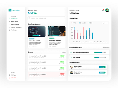 Sleek Education Dashboard courses dashboard dashboard design dashboard ui dashboard ux design interactive dashboard product design sleek dashboard sleek dashboard design student dashboard design ui uidesign uidesigner ux uxdesign uxdesigner