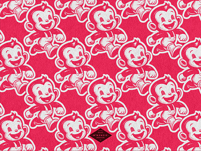 Happy Trails 2d character design happy illustration illustrator mascot monkey pattern procreate retro rubberhose