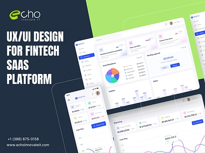 UX_UI Design for Fintech SaaS Platform animation graphic design ui