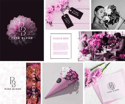 Blossom & Bloom adobe bloom brand identity branding creative design floral flower graphic graphic design illustration logo logo design logobrand logoconcept logodesign logoideas logomark logos logotype