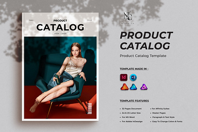 Product Catalog Template graphic design template