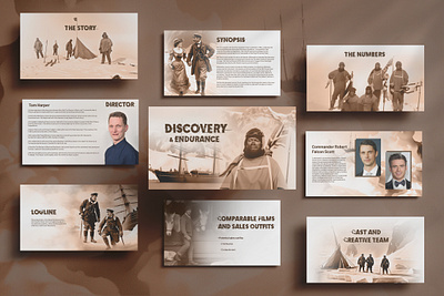 Discovery Film Pitch Deck creative presentation design film pitch deck graphic design movie pitch deck pitch deck pitch deck design powerpoint presentation presentation template