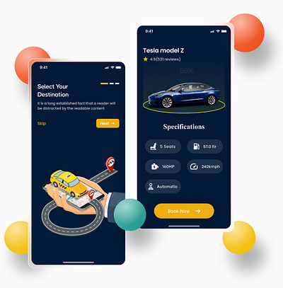 car booking app ux ui mobile app design branding graphic design mobile app design ui ux