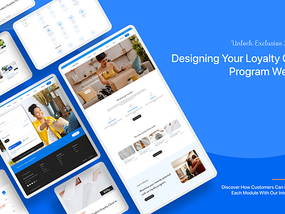 Loyalty Cloud Website Figma Design customerloyalty designinspiration digitaldesign figma interfacedesign loyaltycloud productdesign ui uiuxdesign userexperience webdesign